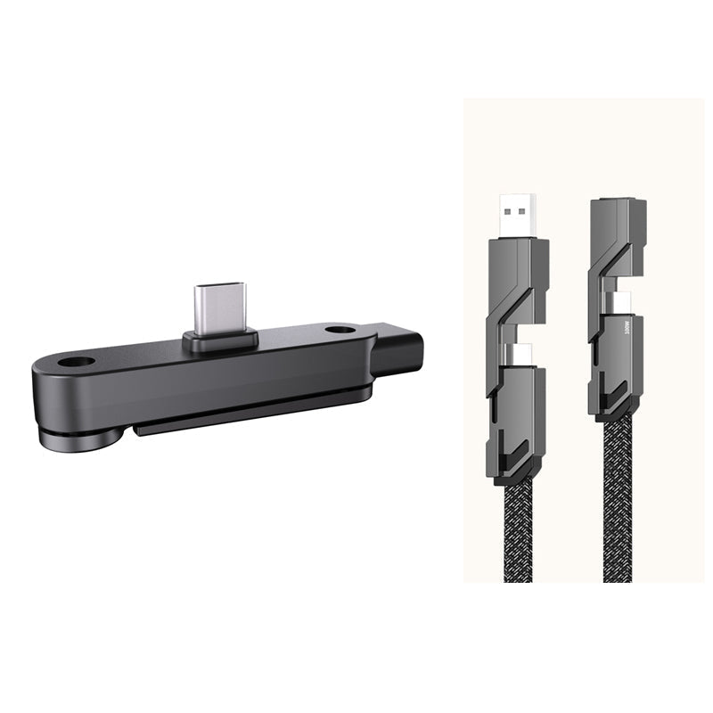 VersatileCharger 1+1 GRATIS: Kompakt Alsidig Foldbar Stativ Lader Adapter