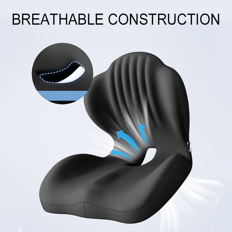 UltiFurni® ErgonomicCushion - Komfortabel Sæde Ergonomisk Pude