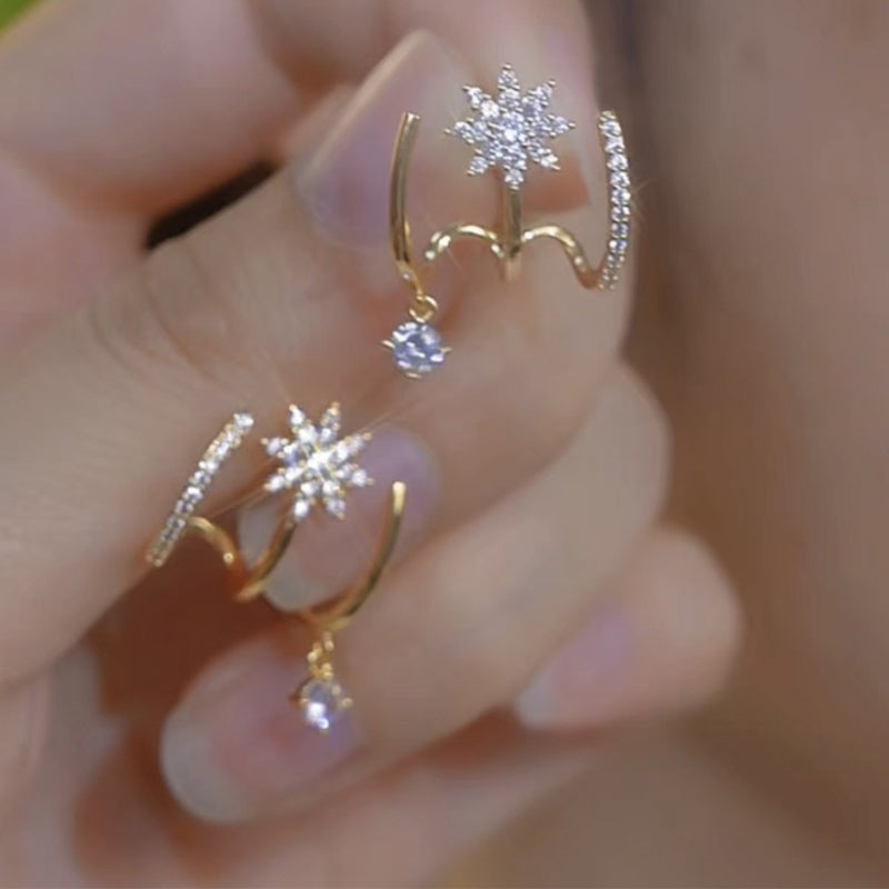 Jewelance™ ClawEarrings 1+1 GRATIS - Mode Glitrende Klør Stud Øreringe
