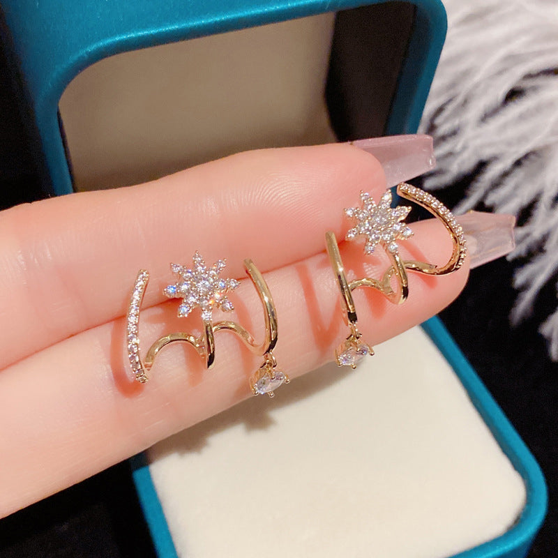 Jewelance™ ClawEarrings 1+1 GRATIS - Mode Glitrende Klør Stud Øreringe
