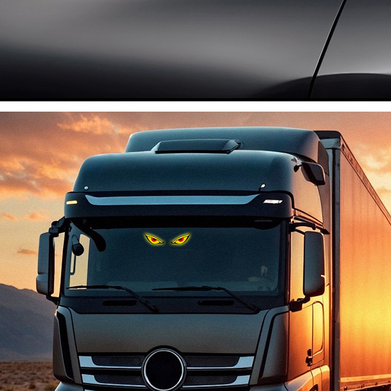WindshieldEyes 1+1 GRATIS - Solenergi Windshield LED Øjne Belysnings Tilbehør