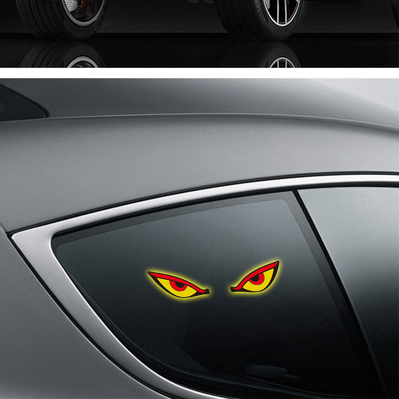 WindshieldEyes 1+1 GRATIS - Solenergi Windshield LED Øjne Belysnings Tilbehør