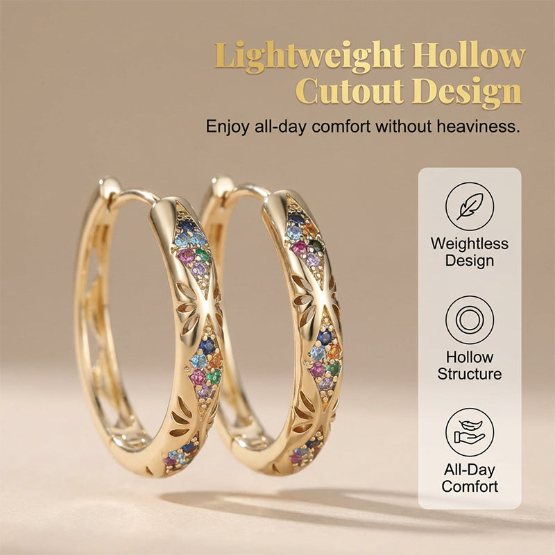 Jewelance™ SparklingHoops 1+1 GRATIS: Øjenfaldende, Stilfulde Hverdagshængsler