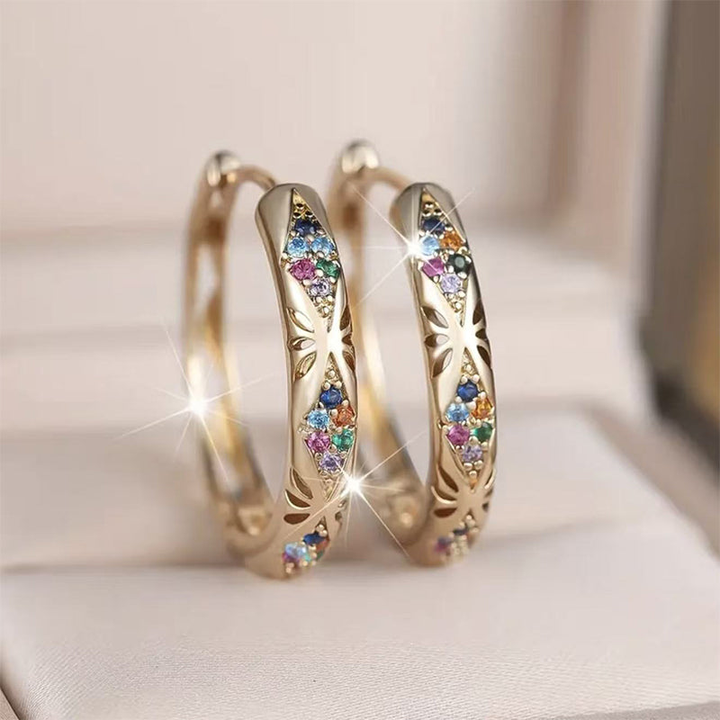 Jewelance™ SparklingHoops 1+1 GRATIS: Øjenfaldende, Stilfulde Hverdagshængsler