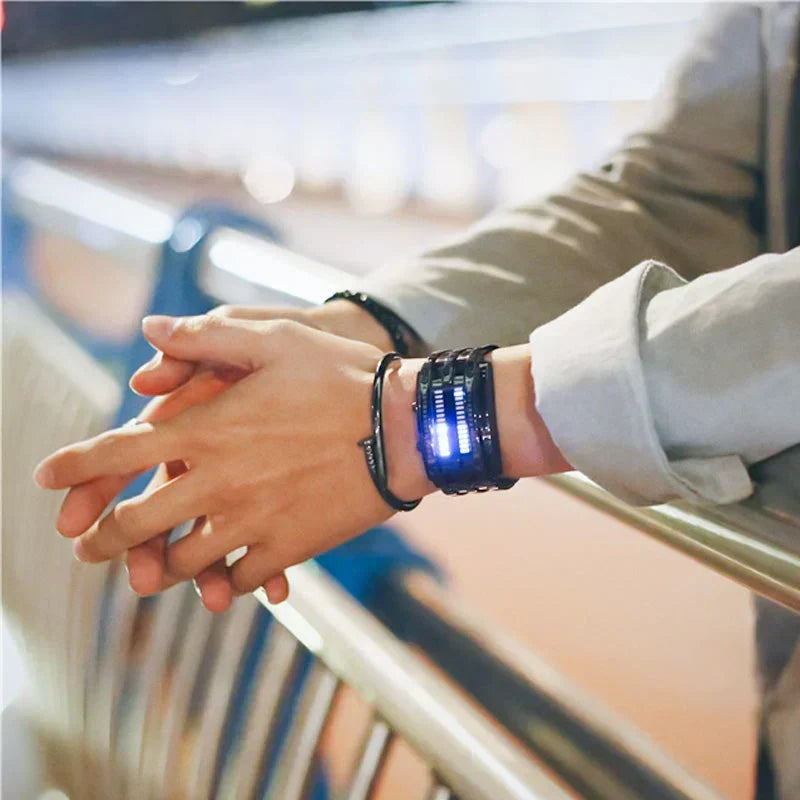 LEDWatch: Futuristisk Premium Holdbar Digital LED Ur