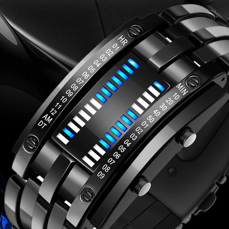 LEDWatch: Futuristisk Premium Holdbar Digital LED Ur