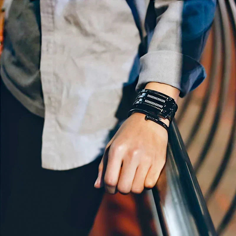 LEDWatch: Futuristisk Premium Holdbar Digital LED Ur