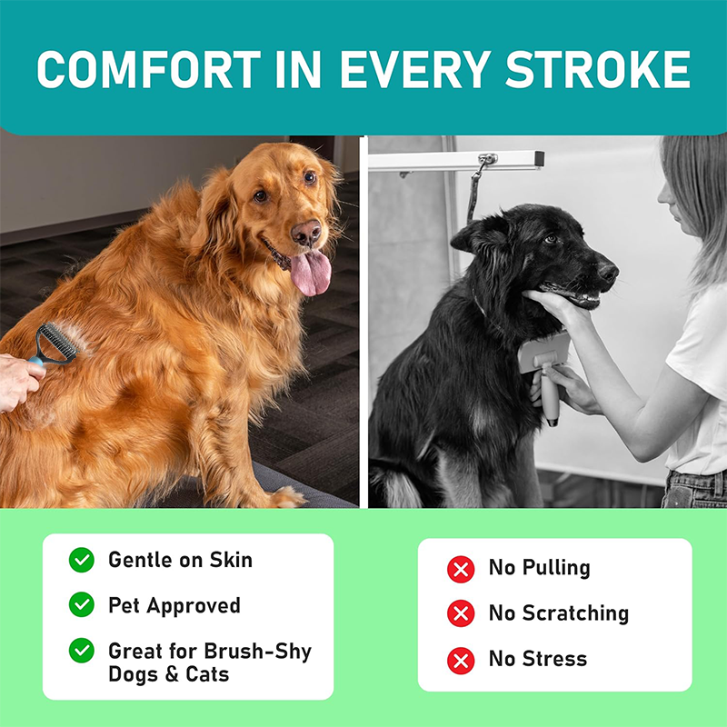 DogCatFri™ PetBrush 1+1 GRATIS - Børste Til Pleje Af Kæledyr