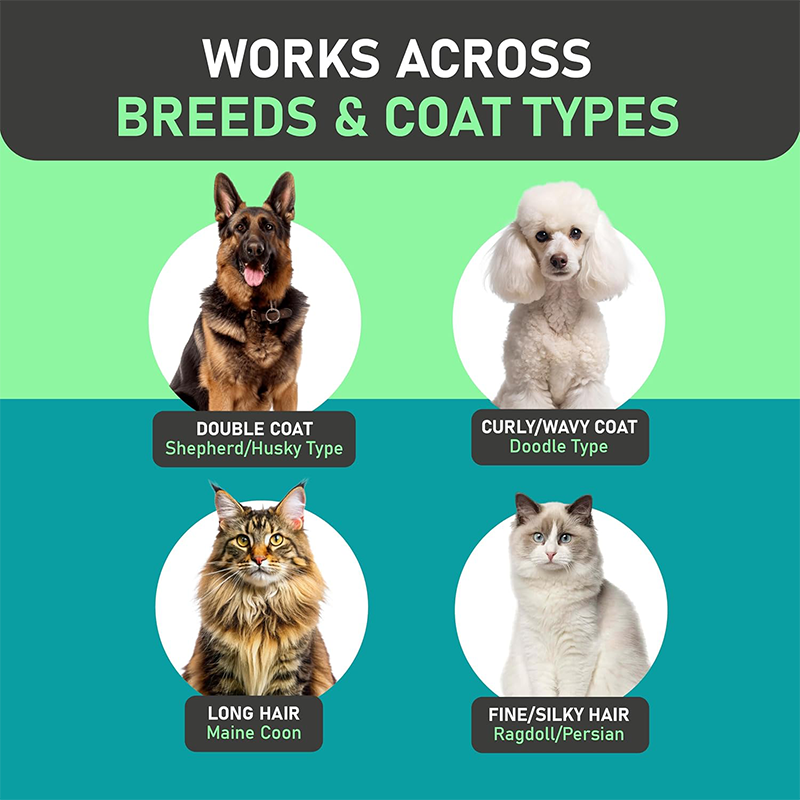 DogCatFri™ PetBrush 1+1 GRATIS - Børste Til Pleje Af Kæledyr
