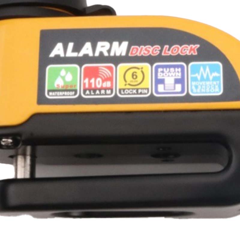 DiscLock - Heavy Duty Skivebremse Lås Tyverisikring Alarm System