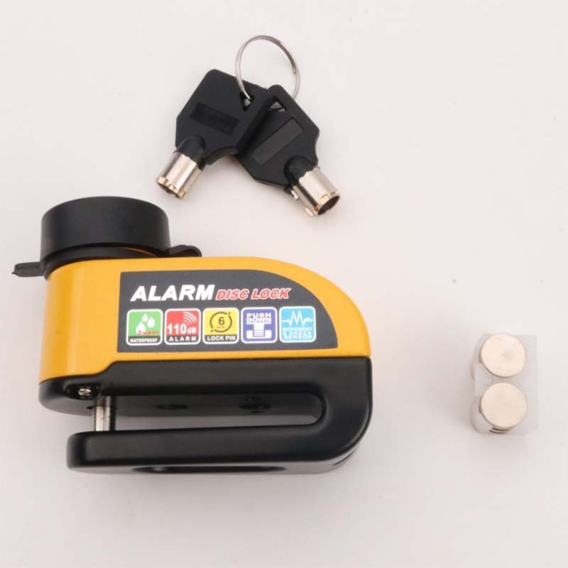 DiscLock - Heavy Duty Skivebremse Lås Tyverisikring Alarm System