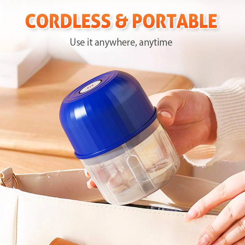 Globetrek° FoodProcessor: Hurtig Og Nem Madlavning Mini Hakker Food Processor