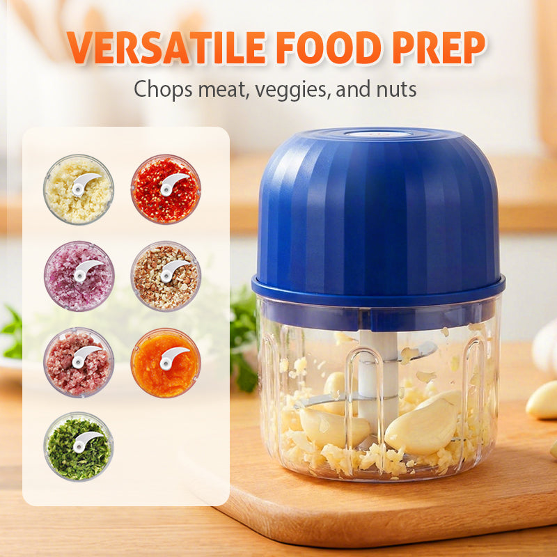 Globetrek° FoodProcessor: Hurtig Og Nem Madlavning Mini Hakker Food Processor
