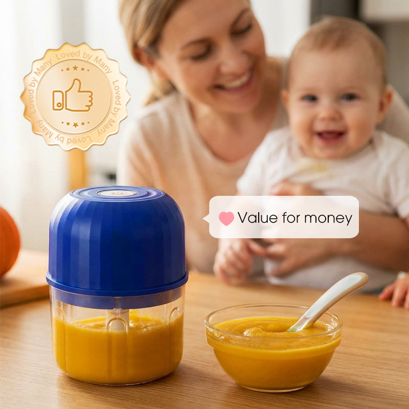 Globetrek° FoodProcessor: Hurtig Og Nem Madlavning Mini Hakker Food Processor