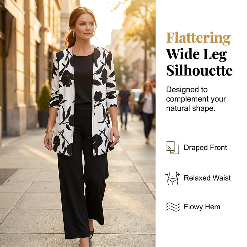 Icone™ FloralOutfit - Elegant Og Komfortabel Floral Print Outfit Sæt Til Kvinder