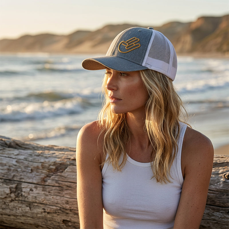 Icone™ TruckerCap 1+1 GRATIS - Letvægts Åndbar Mesh Trucker Kasket