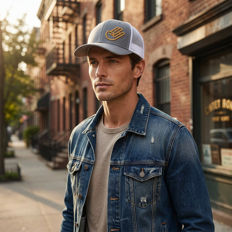 Icone™ TruckerCap 1+1 GRATIS - Letvægts Åndbar Mesh Trucker Kasket