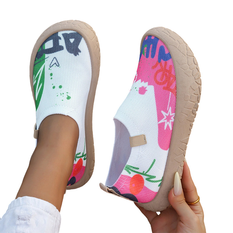 Happy™ SlipShoes: Modevenlige Letvægts Slip-On Sko Til Kvinder
