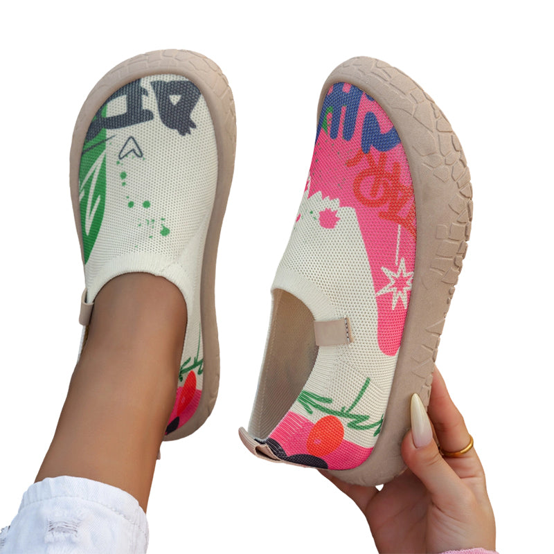 Happy™ SlipShoes: Modevenlige Letvægts Slip-On Sko Til Kvinder