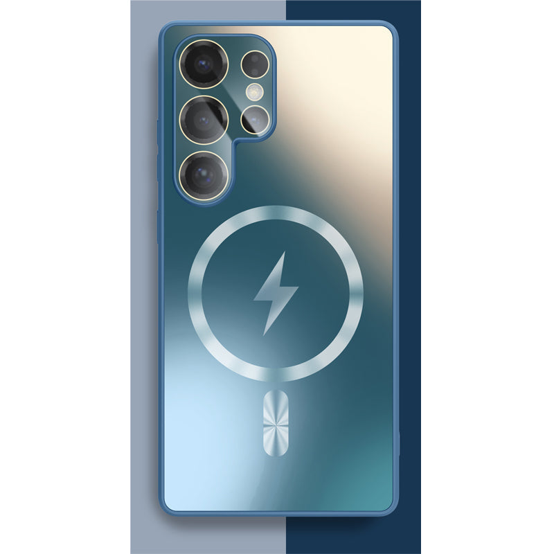ProtectionCase - Moderne Stil Magnetisk Mat Samsung Beskyttelsessag