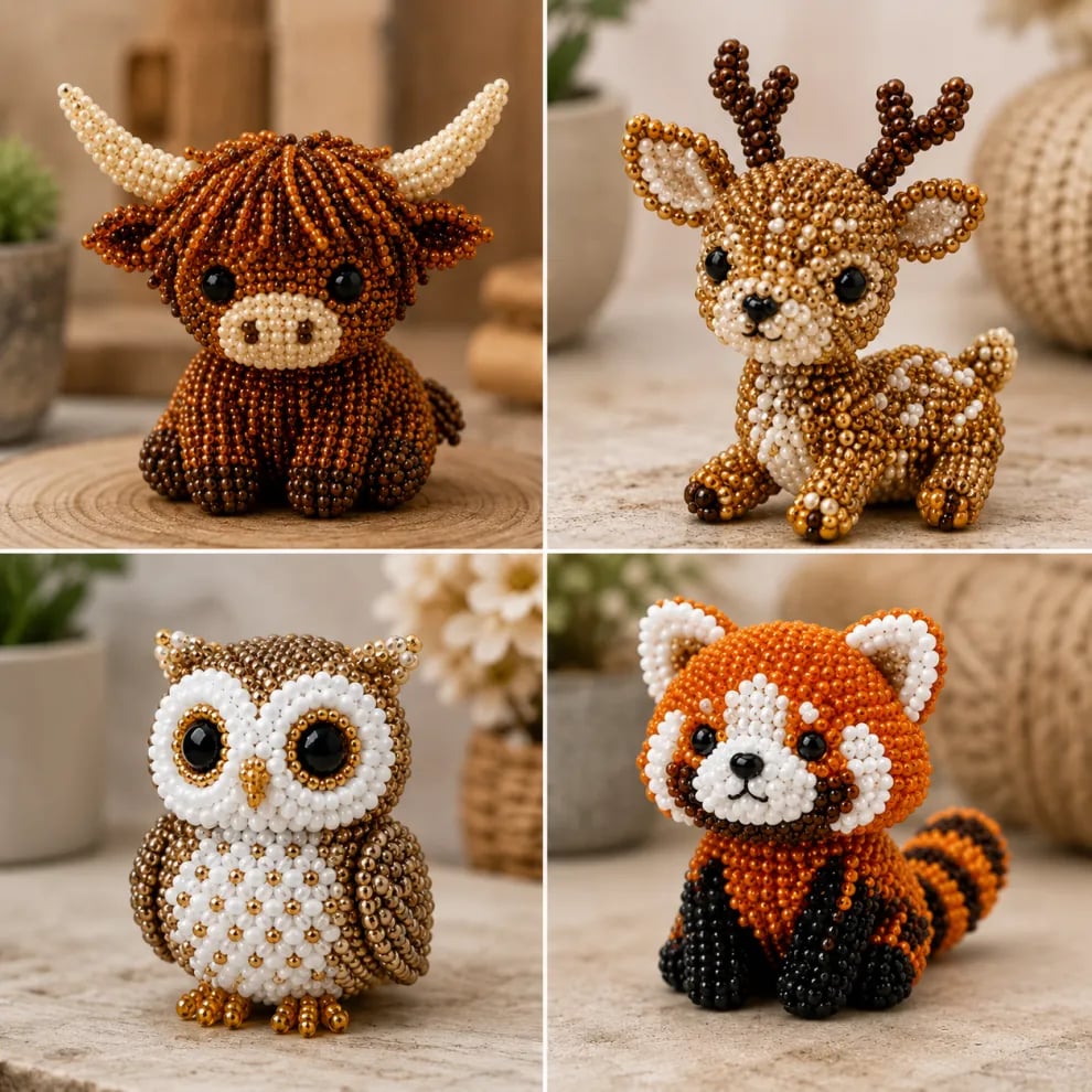 Kletshuts™ BeadCrafts: Begyndervenlig Sjov 3D DIY Perle Håndværk