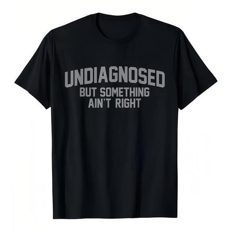 Icone™ SloganShirt: Personlighedsudtalelse Slogan T-Shirt Til Mænd Og Kvinder