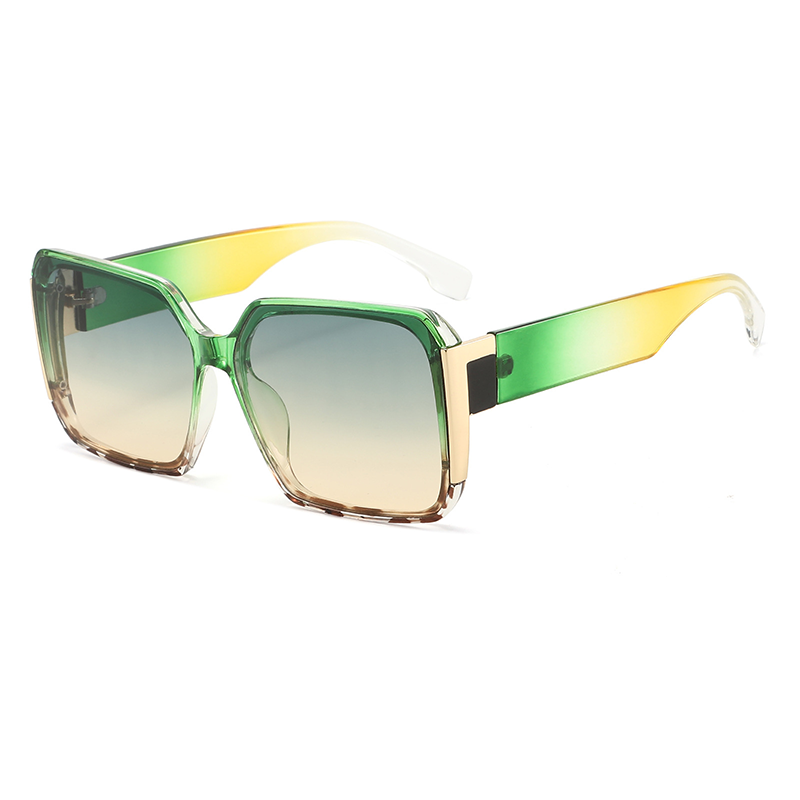 SquareSunglasses 1+1 GRATIS - Elegant Retro Firkantramme Solbriller