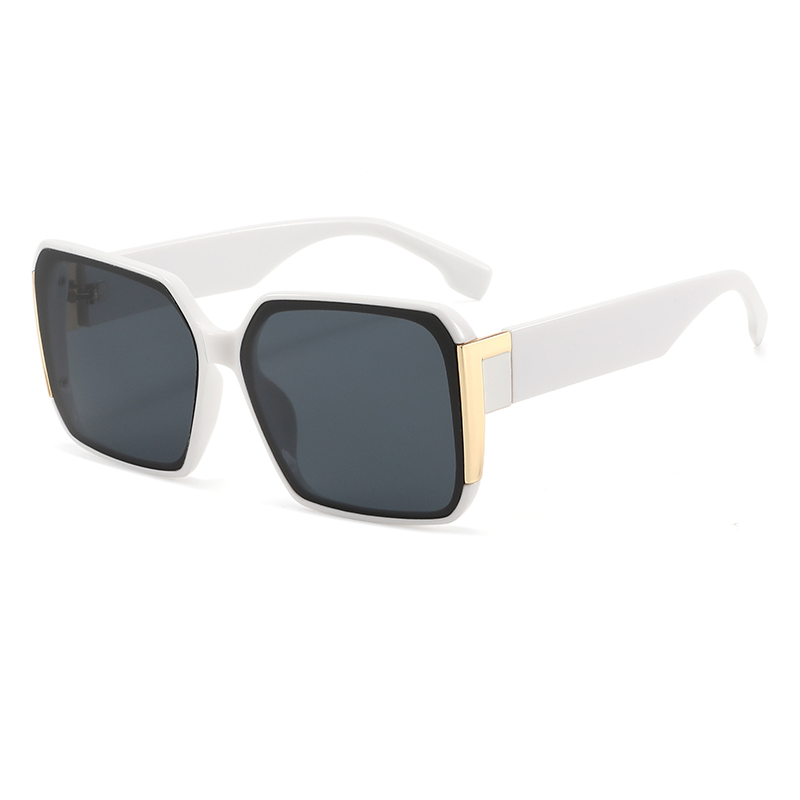 SquareSunglasses 1+1 GRATIS - Elegant Retro Firkantramme Solbriller