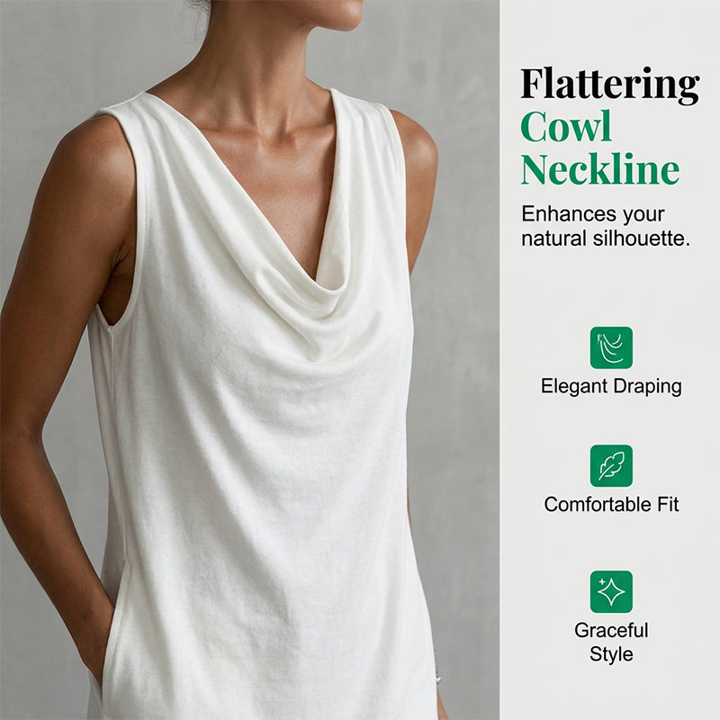 Icone™ SleevelessDress: Elegant Slim Fit Ærmeløs Kjole Til Kvinder