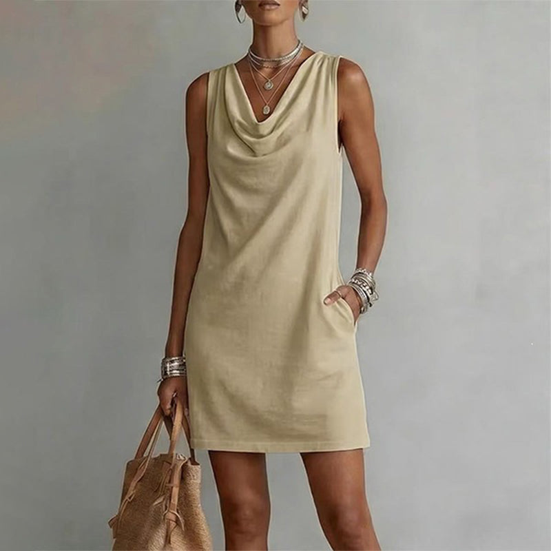 Icone™ SleevelessDress: Elegant Slim Fit Ærmeløs Kjole Til Kvinder