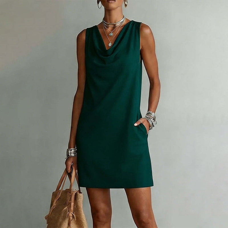 Icone™ SleevelessDress: Elegant Slim Fit Ærmeløs Kjole Til Kvinder
