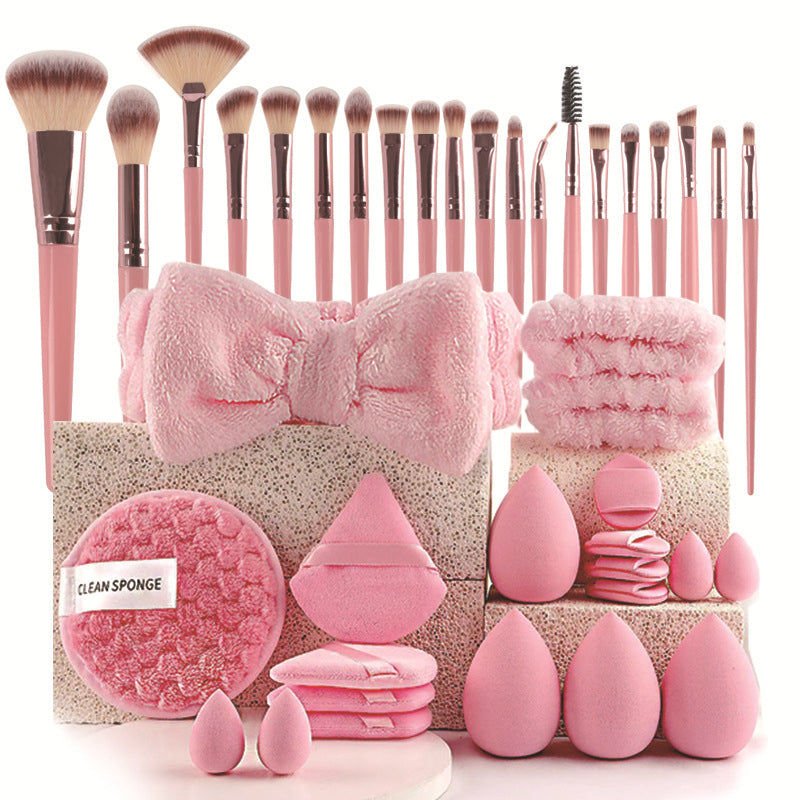 MakeupTools - Komplet Makeup Kit Kosmetiske Pensler og Blandingsværktøjer Sæt
