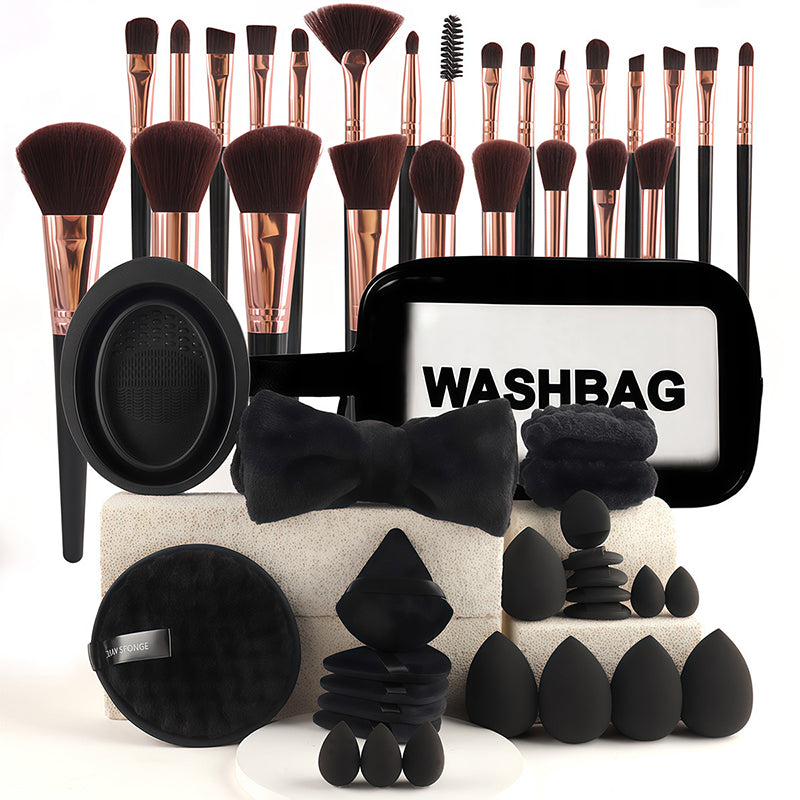 MakeupTools - Komplet Makeup Kit Kosmetiske Pensler og Blandingsværktøjer Sæt