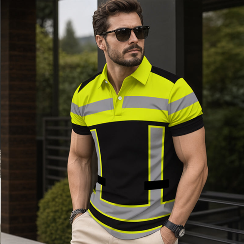 Icone™ ReflectiveShirt - Høj-Synlig Refleks Polo Skjorte