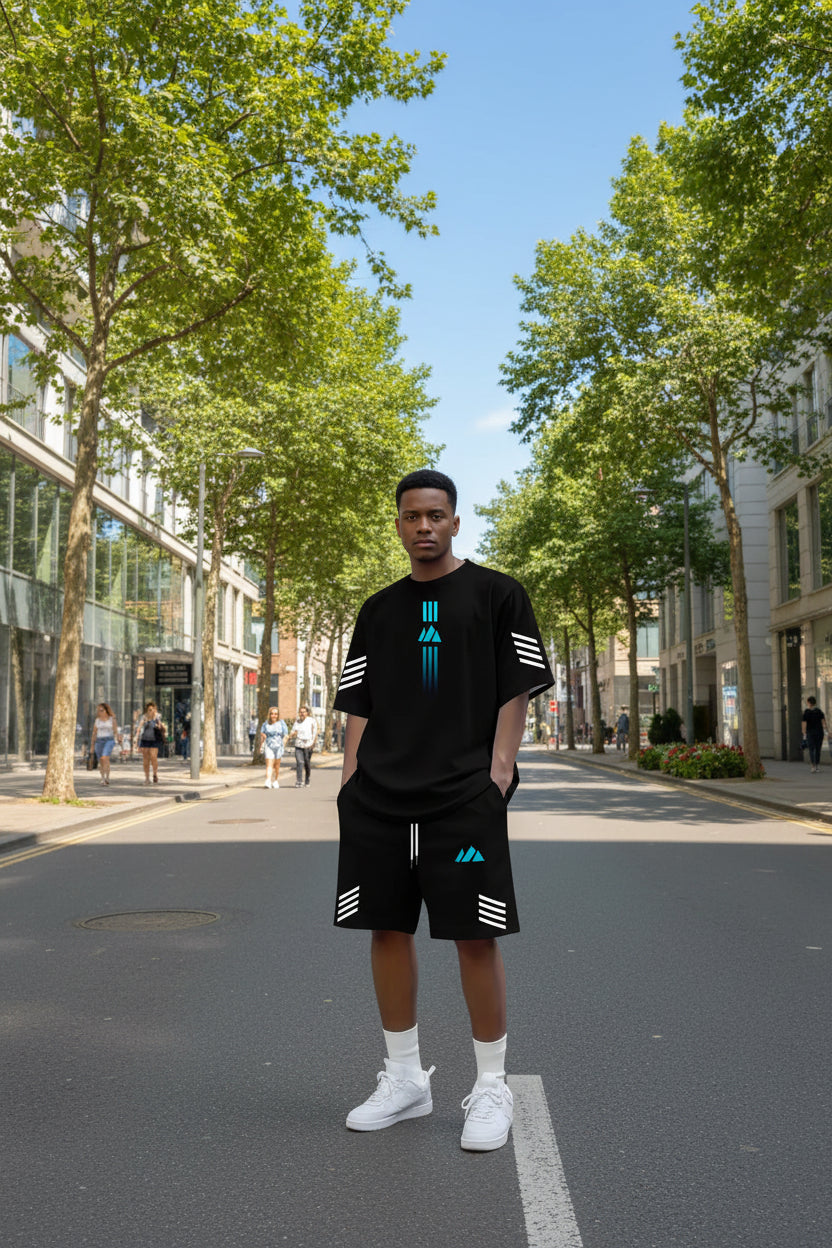 Icone™ SportOutfit: Komfortabelt To-delt Sport Outfit Sæt til Mænd