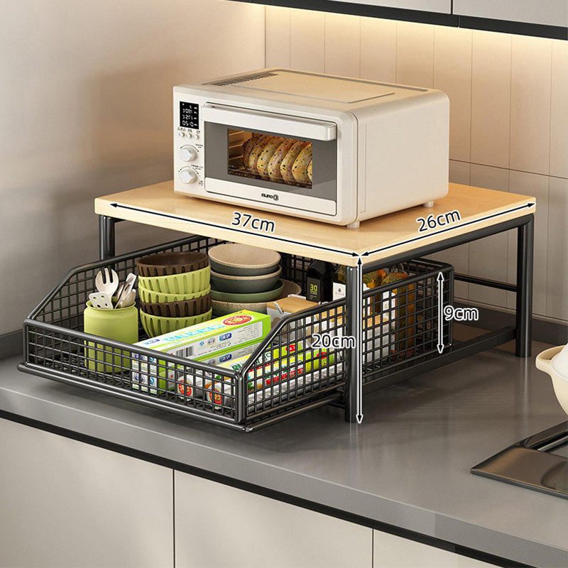 Globetrek° KitchenOrganizer: Pladsbesparende Køkkenbordorganisator