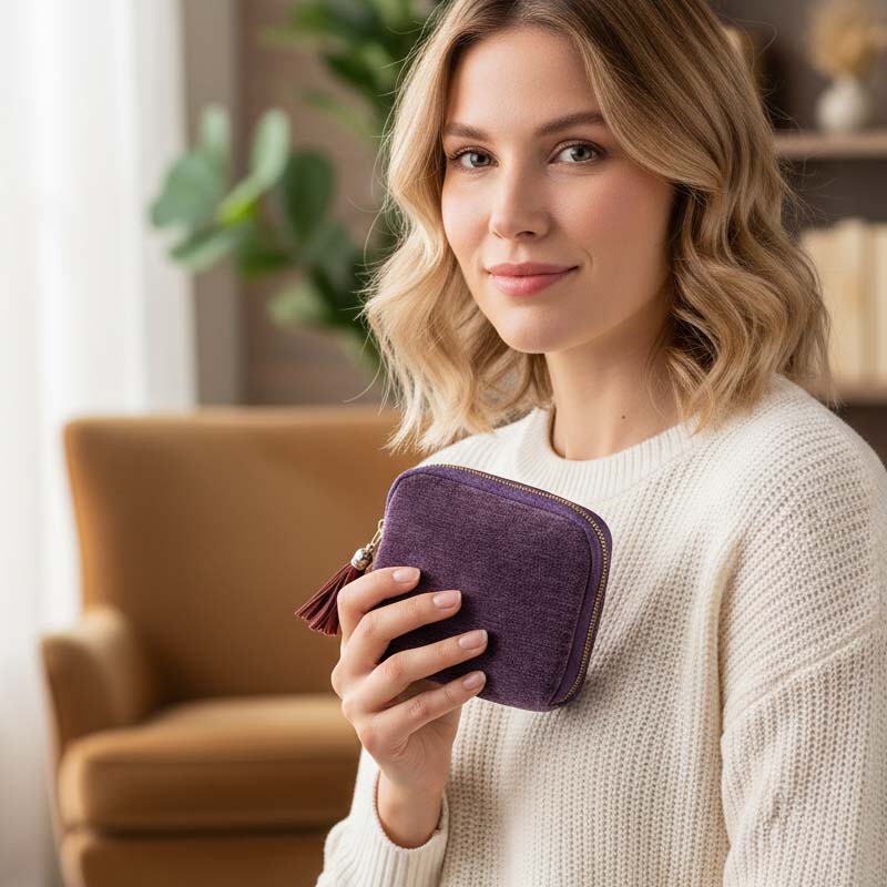 Icone™ JewelryPouch 1+1 GRATIS: Mini Pouch Rejse Smykke Organizer Taske