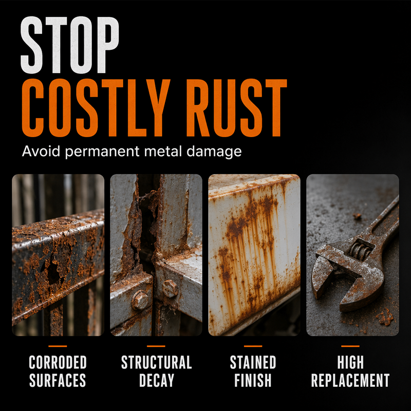RustProtection 1+1 GRATIS - Metal Rustbeskyttelseslag Repareringspasta
