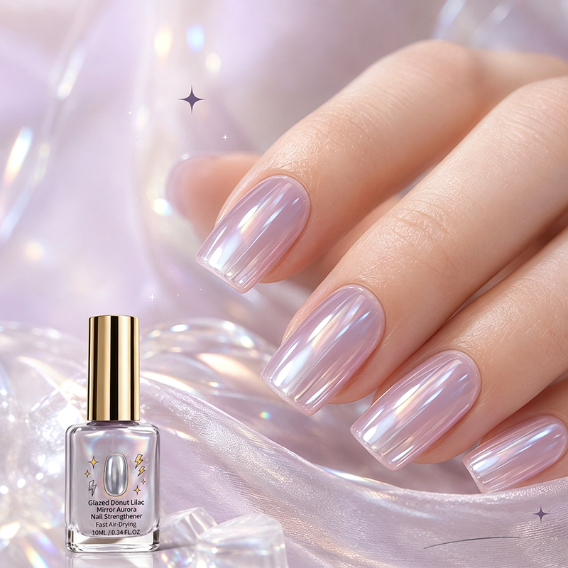 NailStrengthener 1+1 GRATIS - Glansfuld Finish Neglestyrker Hurtig Tørrende Neglelak