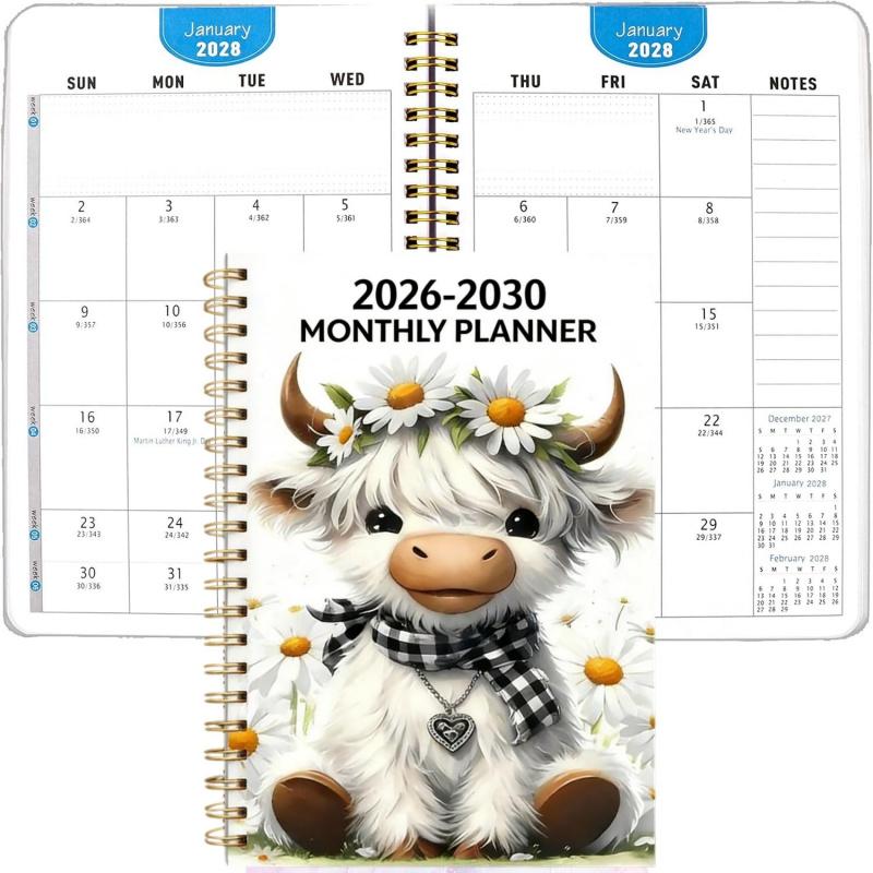 HighlandPlanner™ - Highland Ko 3 Års Månedlig Planlægger