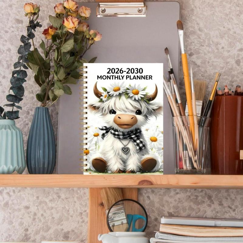 HighlandPlanner™ - Highland Ko 3 Års Månedlig Planlægger