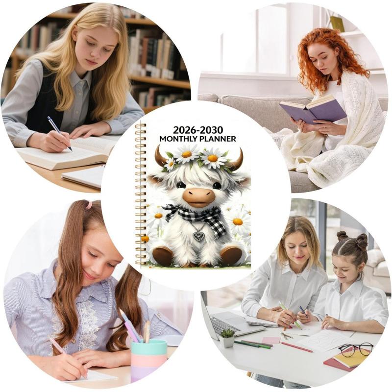 HighlandPlanner™ - Highland Ko 3 Års Månedlig Planlægger