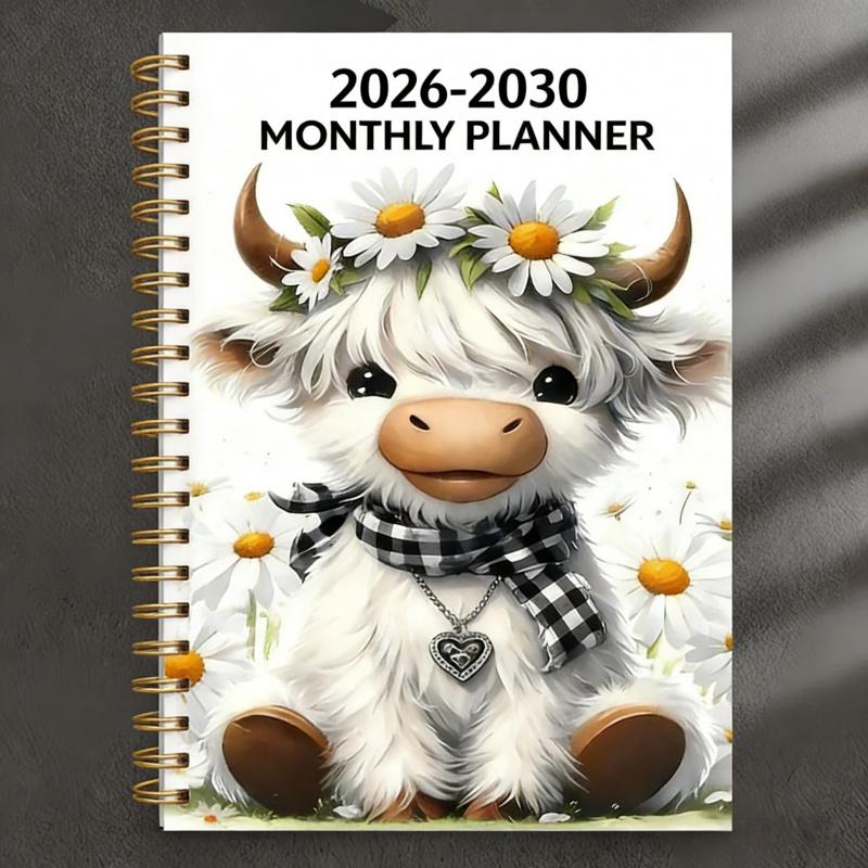 HighlandPlanner™ - Highland Ko 3 Års Månedlig Planlægger