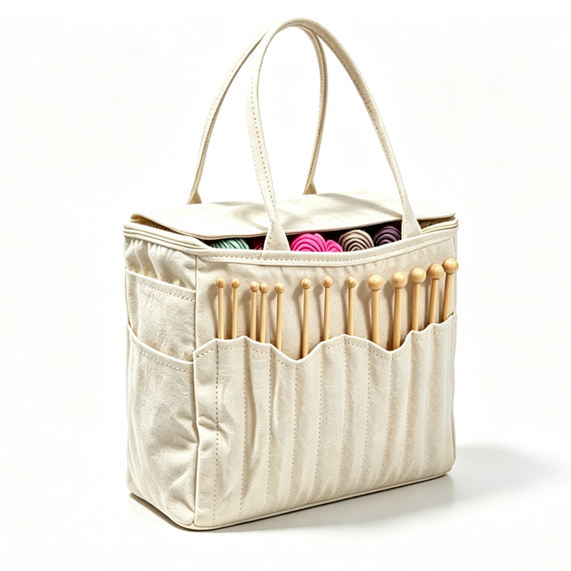 Icone™ CrochetBag - Bærbar Rummelig Hækleorganisator Opbevaringspose