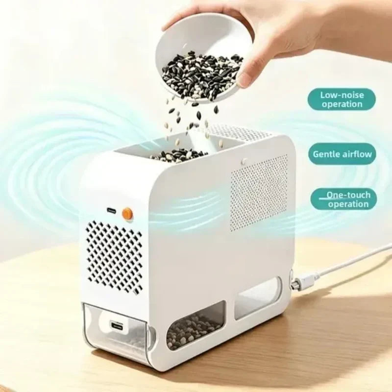 SeedSheller: Automatisk Fugl Frø Skaller Og Rengørings Enhed