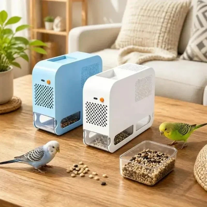 SeedSheller: Automatisk Fugl Frø Skaller Og Rengørings Enhed