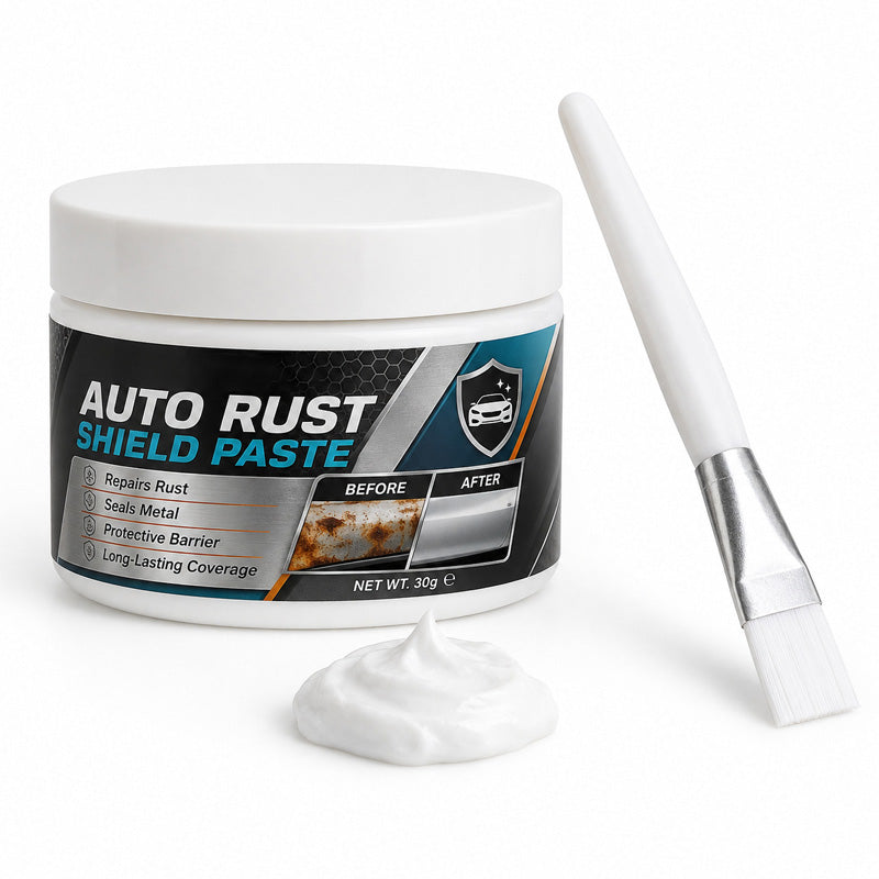 RustShield 1+1 GRATIS: Bil Metal Rust Beskyttelsesskærm Og Reparationspasta