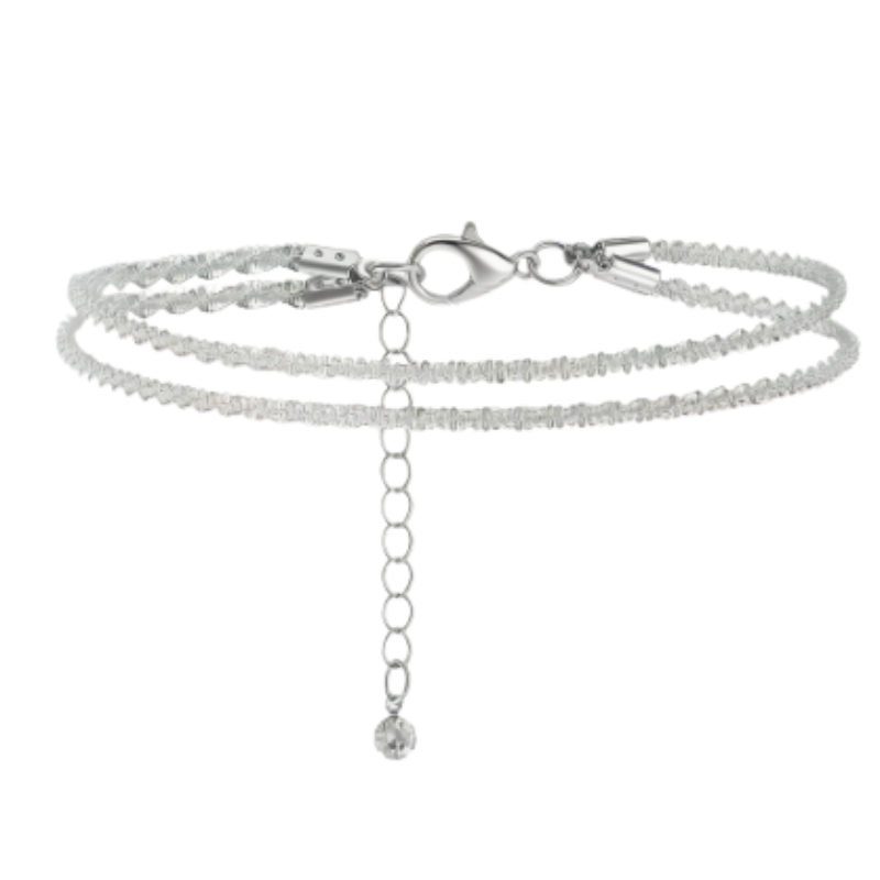 Jewelance™ LayeredAnklet 1+1 GRATIS - Delikat Funklende Lagdelt Elegant Ankelkæde