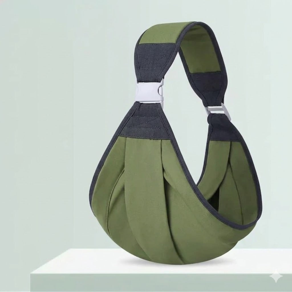Kletshuts™ SlingCarrier: Åndbar Baby Slynge Bæresele