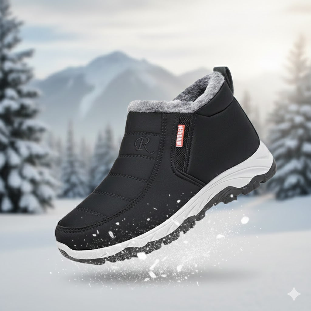 Happy™ WinterBoots:  Mænd Og Kvinder Let Smutte-På Fleece Forede Vinter Støvler